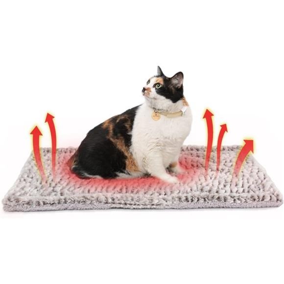 Self Heating Cat Pad Self Warming Cat Bed 27.5"x18.5"Thermal Cat Mat for Outdoor - Picture 1 of 5